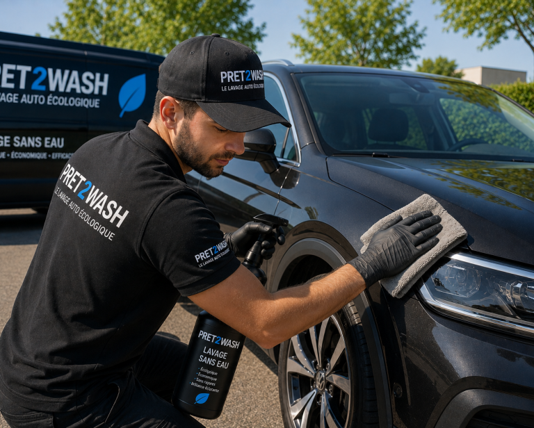 PRET2WASH en ile de france nettoye votre voiture