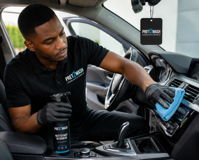 PRET2WASH en ile de france nettoye votre voiture